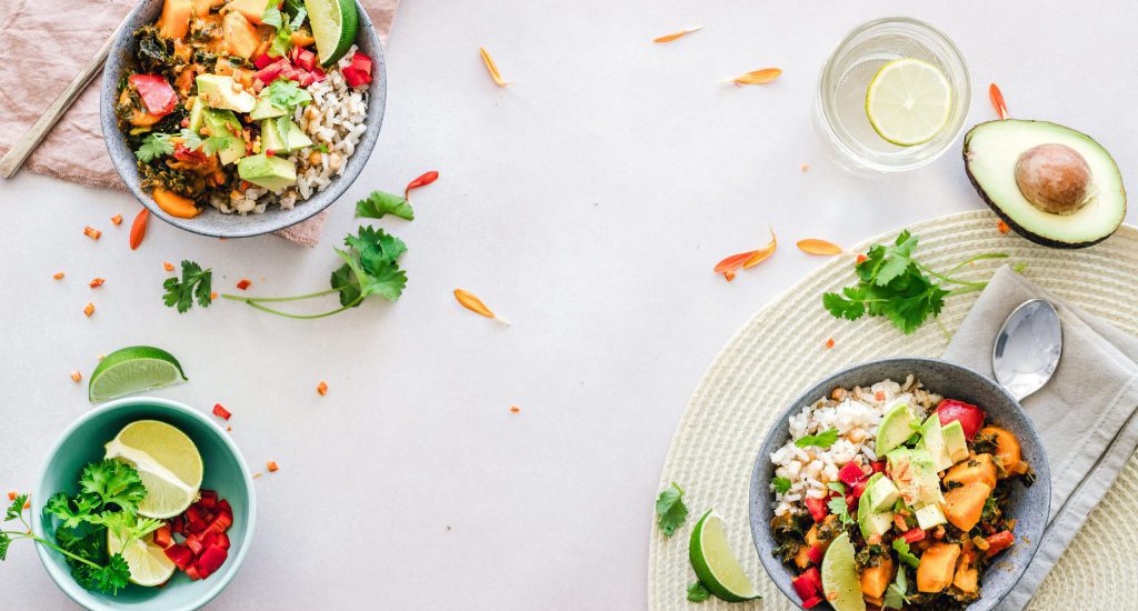 Healthy mexican bowls